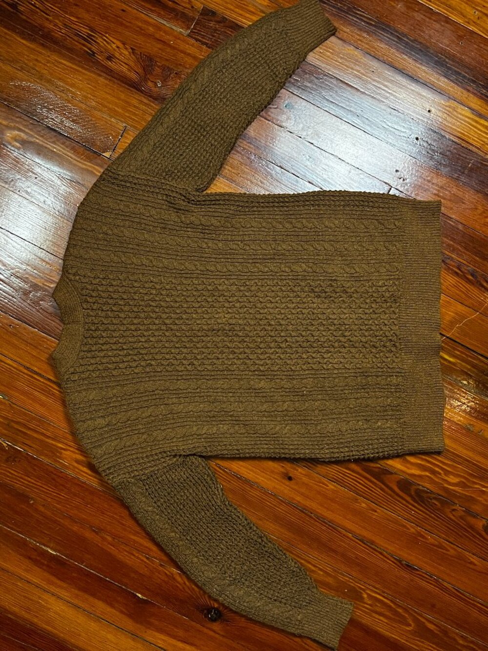 Rusty Color Knit Cardigan - Picture 11 of 11